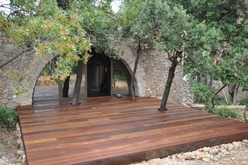 Terrasse extérieure chêne Terrasse extérieure chêne