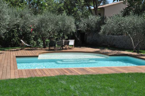 Piscine et oliviers Piscine et oliviers